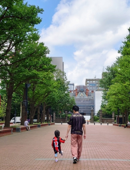 札幌に帰省