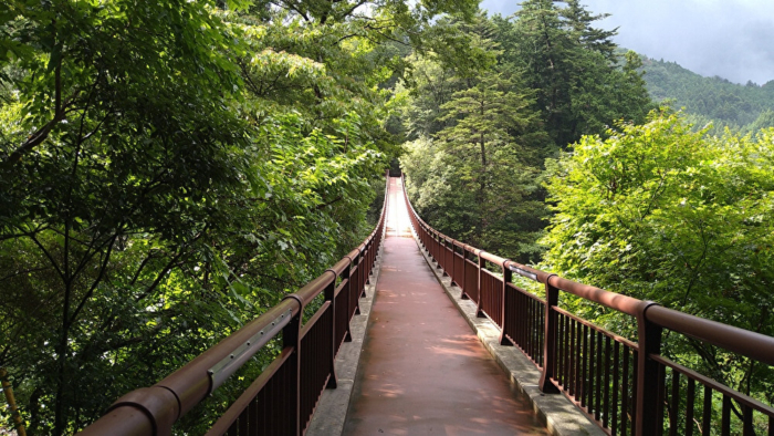 秋川渓谷の橋