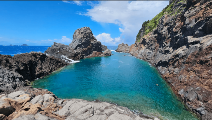 神津島の風景