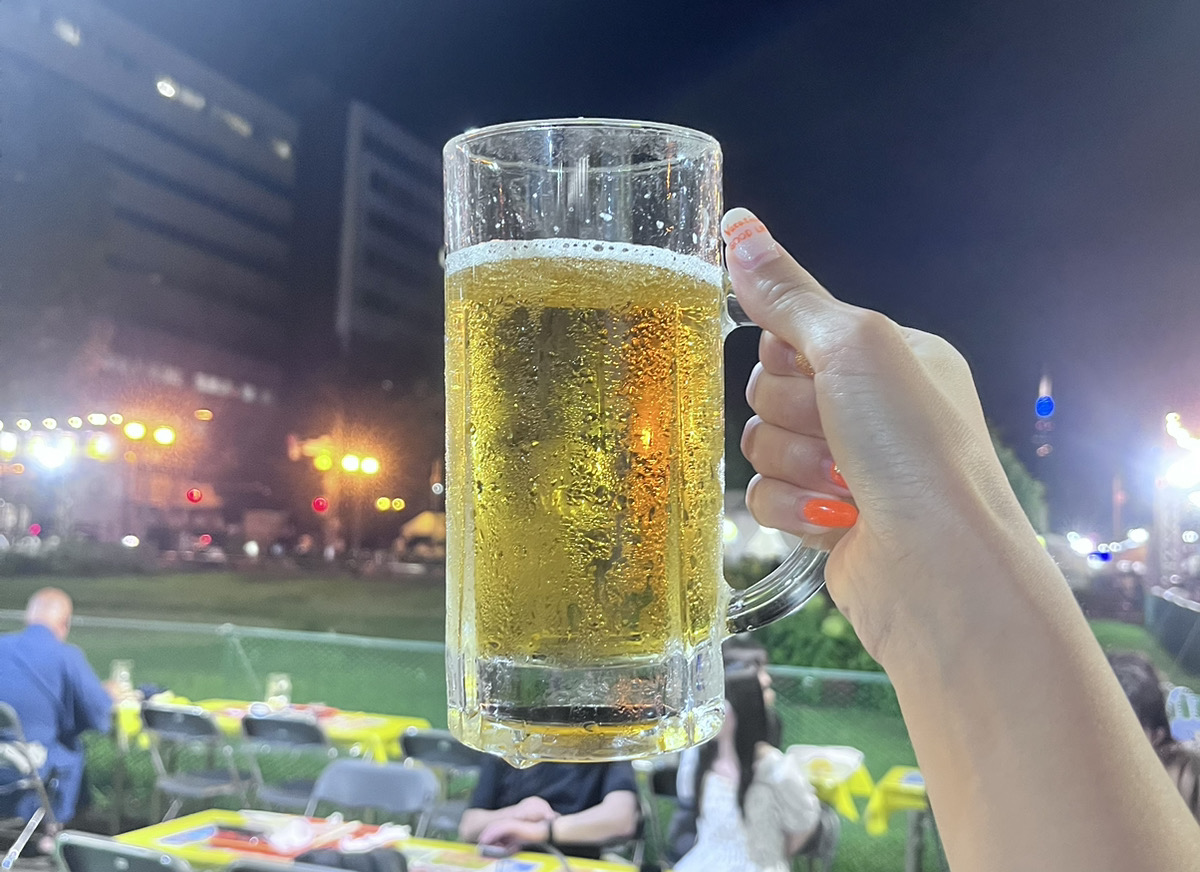 北海道のビアガーデン