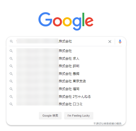 Googleサジェスト