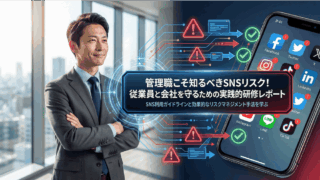 管理職こそ知るべきSNSリスク!従業員と会社を守るための実践的研修レポート